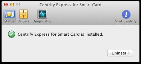 How to uninstall Smart Card Assistant by Centrify from your Mac